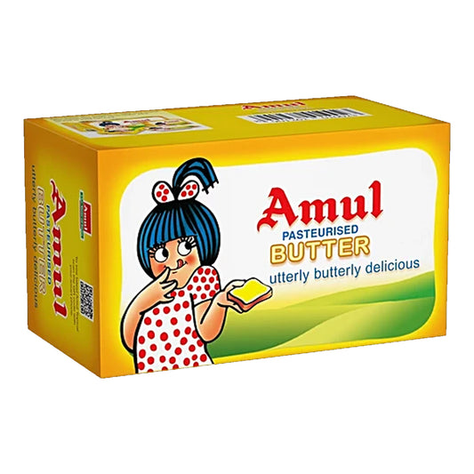 Amul Butter - Pasteurized, 2x500 g Multipack