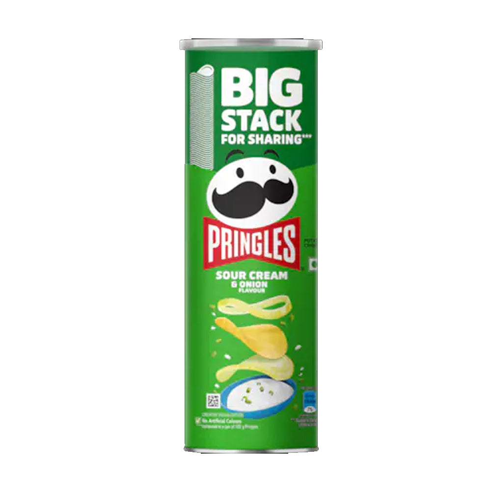Pringles Sour Cream and Onion Potato Chips 134 g