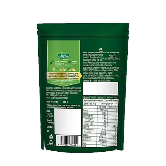 Tata Sampann 100% Premium Pumpkin Seeds, 200 g