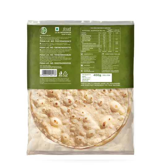 iD Whole Wheat Chapati (10 pieces) 400g