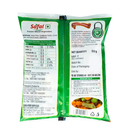 Safal Frozen Mixed Vegetables