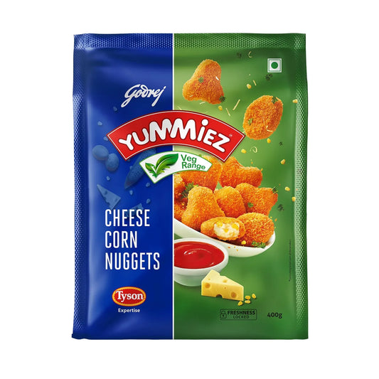 Godrej Yummiez Cheese Corn Nuggets 400g