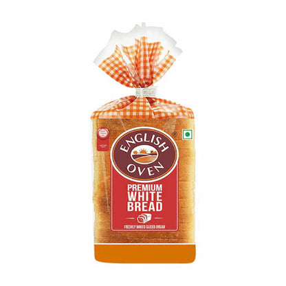English Oven Freshly Baked Sliced Premium White Bread 350 g