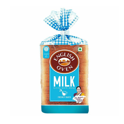 English Oven Milk Sliced White Bread 400 g (Pack)