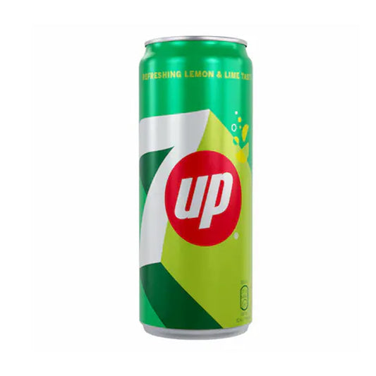 7 Up Lemon Lime Refreshing Soft Drink Each 320ml - Imported from USA