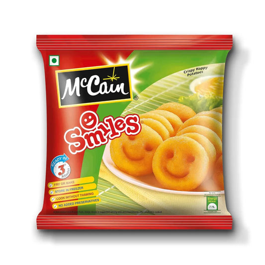 McCain Smiles Cripsy Happy Potatoes 450g