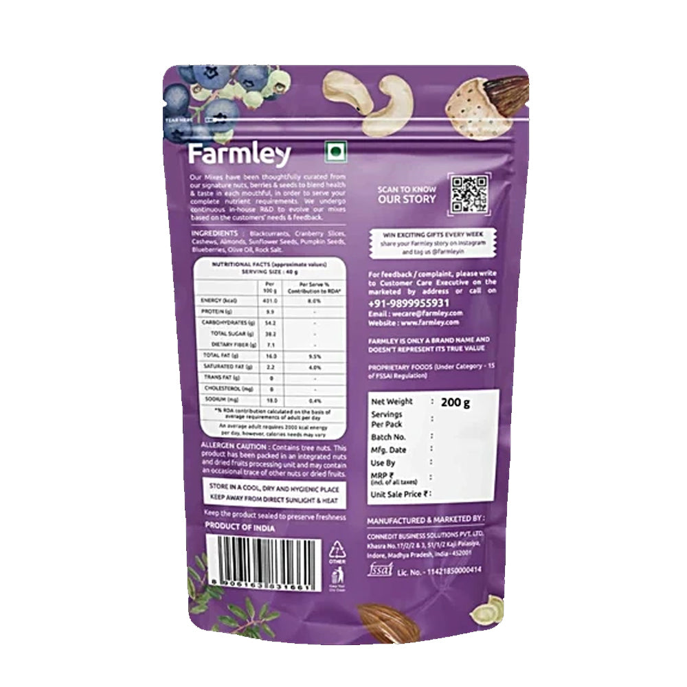 Farmley Trail Mix, 200 g