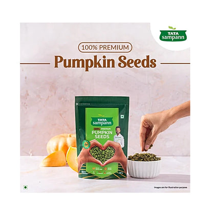 Tata Sampann 100% Premium Pumpkin Seeds, 200 g